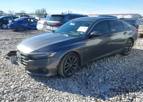 2022 Honda Accord Ex-L from USA, damaged, VIN 1HGCV1F5XNA040371